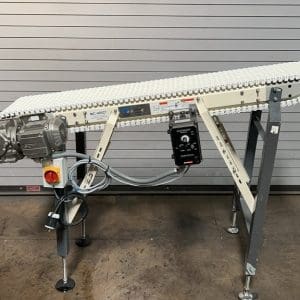 Span-Tech 11" x 60" Long Stainless Incline Food Conveyor