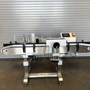 Accutek Inline Bottle Wrap Around Labeler, Serial #A-17203391