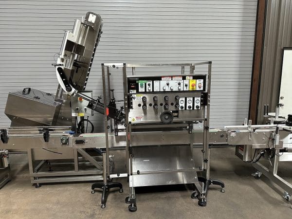 COMPLETE 12 VALVE LIQUID BOTTLE FILLING LINE