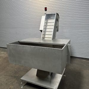 PSG Stainless Cap Feed Hopper Elevator Feeder, Serial #020306-99