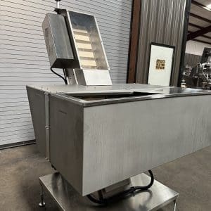 PSG Stainless Cap Feed Hopper Elevator Feeder, Serial #141205-89