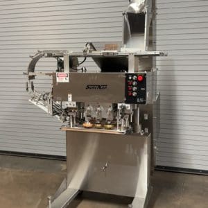 SureKap 6 Quill Inline Capper With Integrated Elevator Sorter, Serial #GN1694
