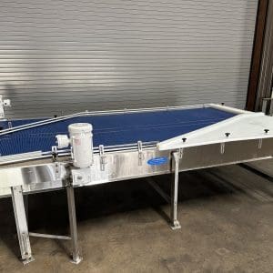 Laughlin 6' x 12' Reflow Surge Accumulation Table, Serial #11010