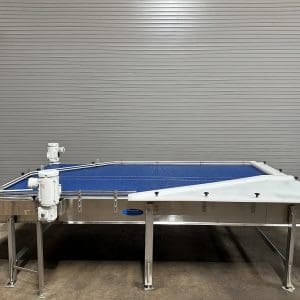 2020 LAUGHLIN 6' x 12' STAINLESS REFLOW SURGE ACCUMULATION TABLE