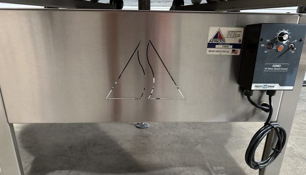 APACKS 60in Stainless Accumulator Table, Serial #14093