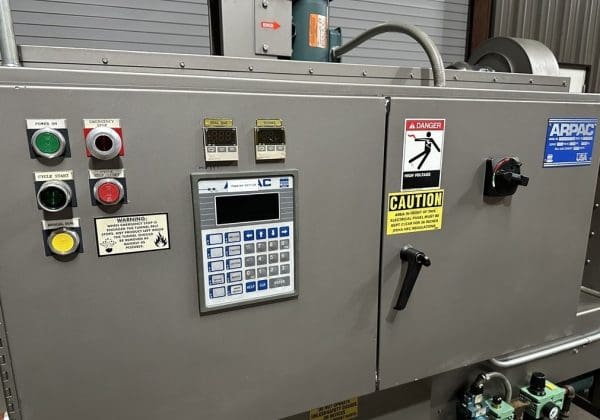 Arpac 45TW-28 Tray Shrink Wrapper and Heat Tunnel, Serial #4170