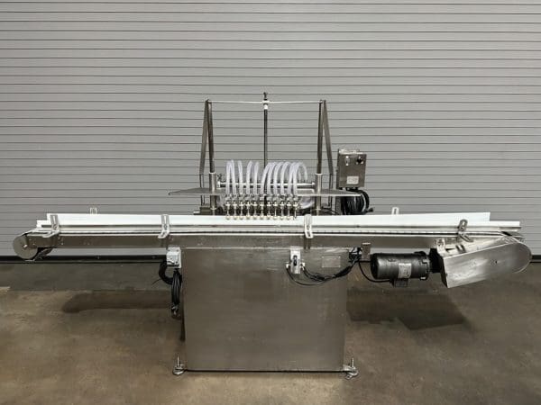 CapPlus 11 Valve Semi-Automatic Inline Bottle Filler, Serial #118724