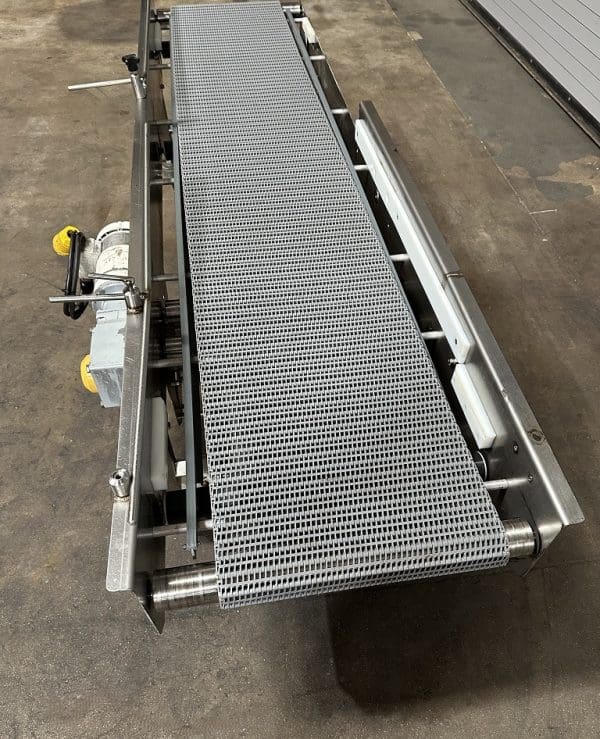 Conveyor 18in x 100in Stainless Food Conveyor, Serial #28305-11