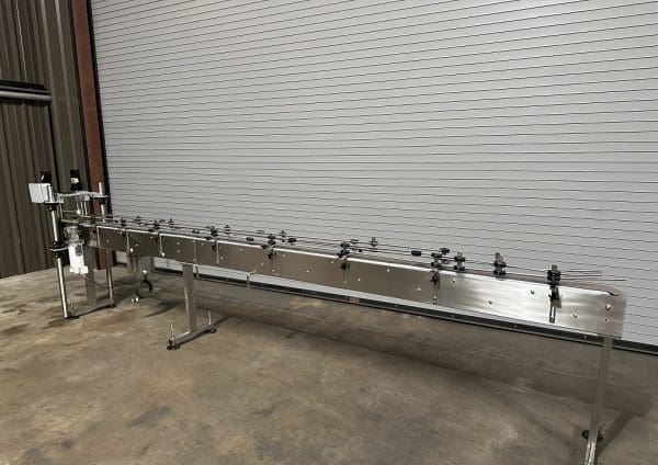 Inline Filling Systems 4.5in x15' L Bottling Conveyor, Serial #28546