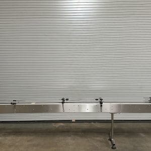 Inline Filling Systems 4.5in x15' L Bottling Conveyor, Serial #28553
