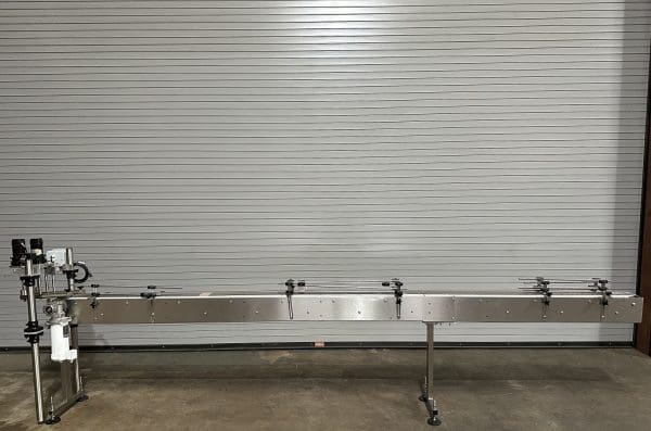 Inline Filling Systems 4.5in x15' L Bottling Conveyor, Serial #28553