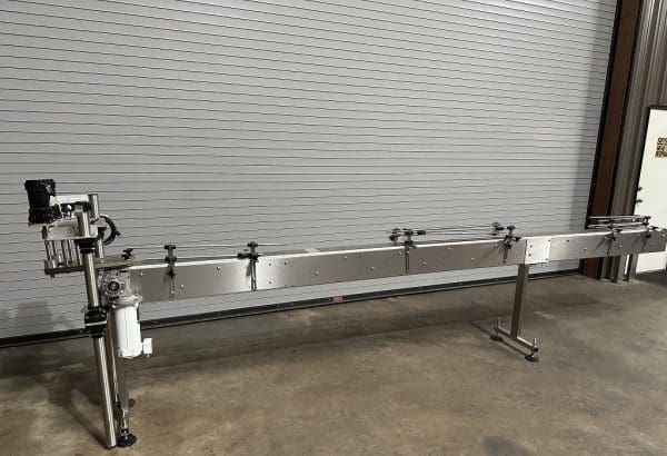 Inline Filling Systems 4.5in x15' L Bottling Conveyor, Serial #28553