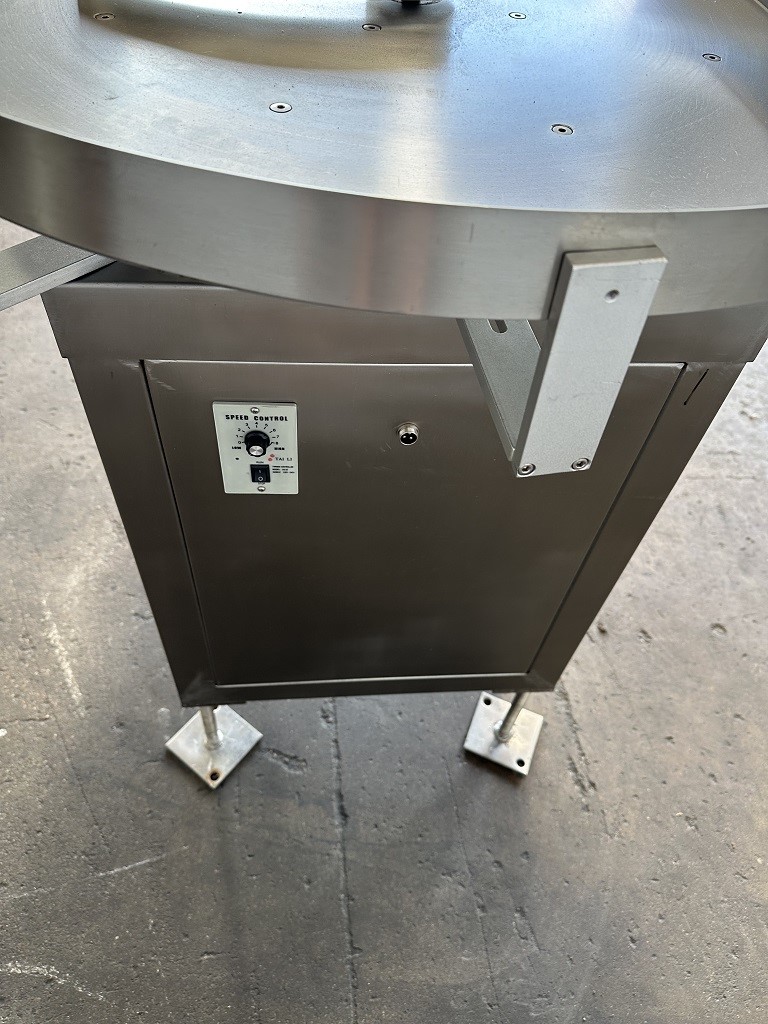 TPS 36in Stainless Rotary Accumulator Feed Table With Speed Control
