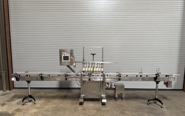 ACASI 8 Valve Automatic Inline Bottle Filler, Serial #1711