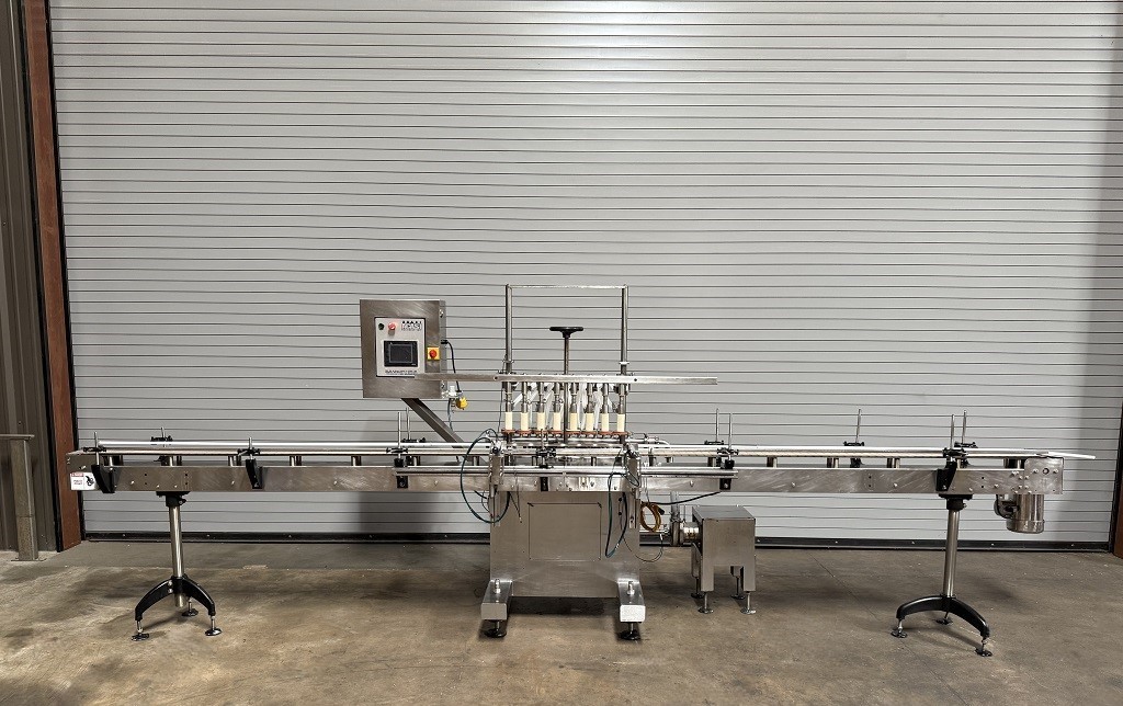 ACASI 8 Valve Automatic Inline Bottle Filler, Serial #1711