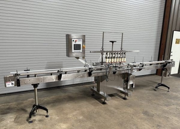 ACASI 8 Valve Automatic Inline Bottle Filler, Serial #1711