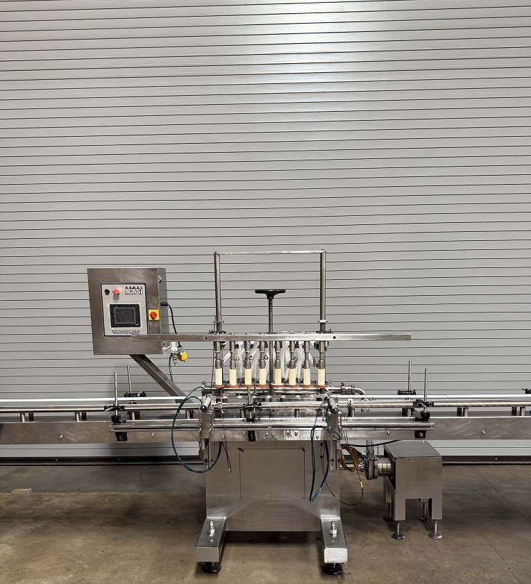 ACASI 8 Valve Automatic Inline Bottle Filler, Serial #1711