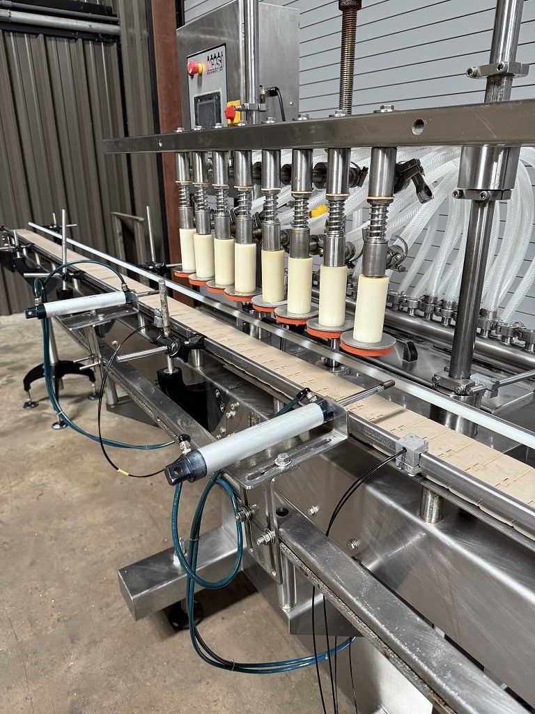 ACASI 8 Valve Automatic Inline Bottle Filler, Serial #1711