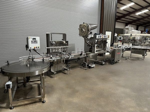 Complete 6 Valve Gallon Bottling Line