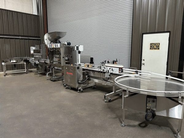 Complete 6 Valve Gallon Bottling Line