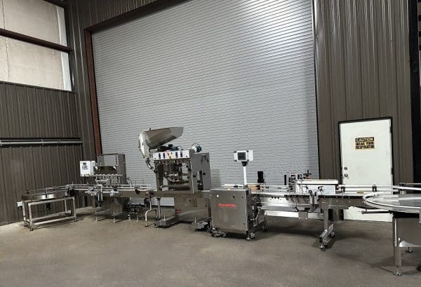 Complete 6 Valve Gallon Bottling Line
