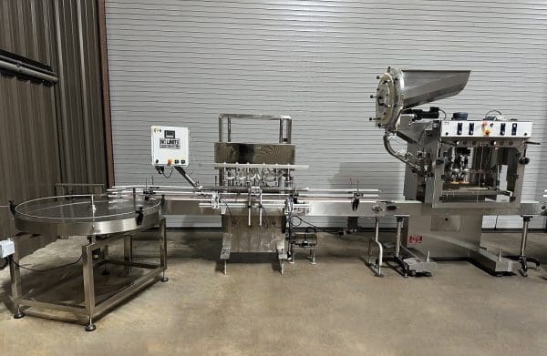 Complete 6 Valve Gallon Bottling Line