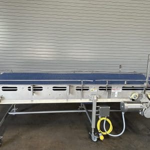 Conveyor 35in x 114in Stainless Food Conveyor, Serial #31323