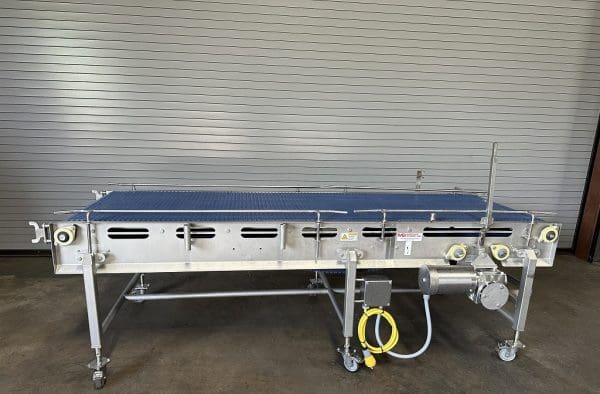 Conveyor 35in x 114in Stainless Food Conveyor, Serial #31323