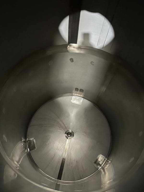 GTI 1,300 Gallon Insulated Stainless Process Tank, Serial #70064206
