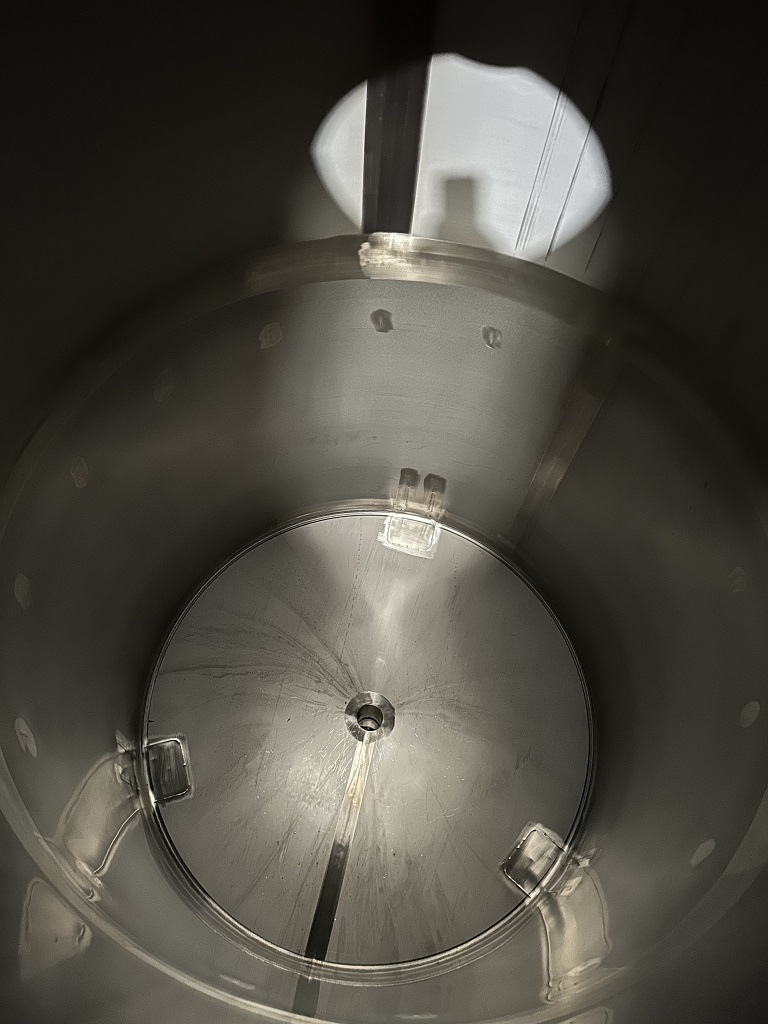 GTI 1,300 Gallon Insulated Stainless Process Tank, Serial #70064206