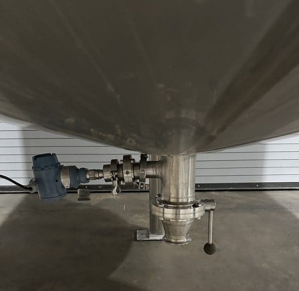 GTI 1,300 Gallon Insulated Stainless Process Tank, Serial #70064206