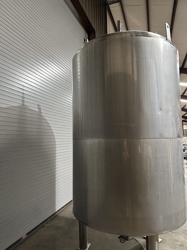 GTI 1,300 Gallon Insulated Stainless Process Tank, Serial #70064206