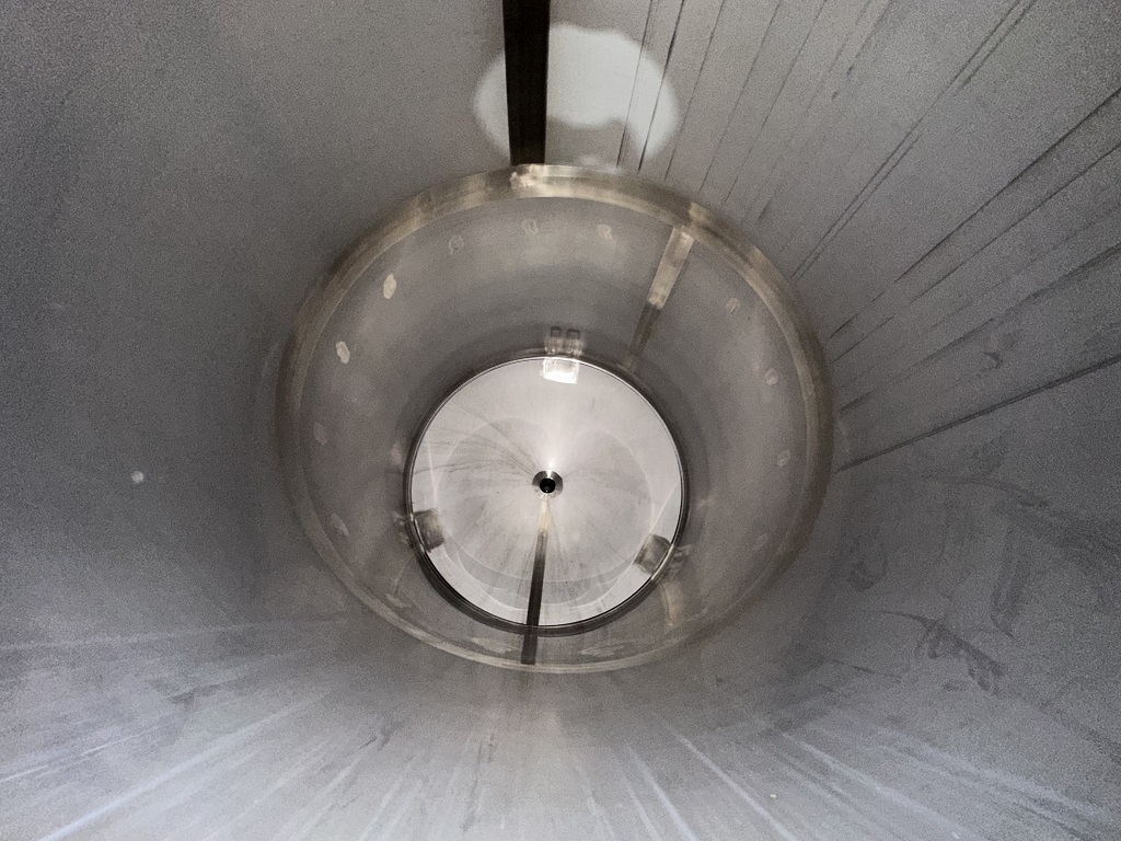 GTI 1,300 Gallon Insulated Stainless Process Tank, Serial #70064206
