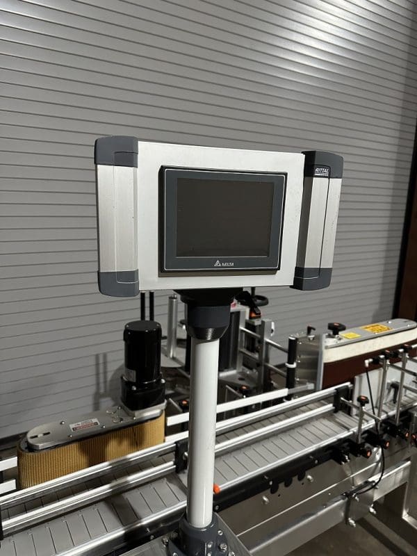 Quadrel Techline Wrap Bottle Labeler, Serial #83346-100