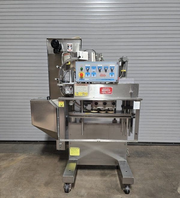 Kaps All 6 Quill Inline Bottle Capper with Cap Elevator, Serial #7169