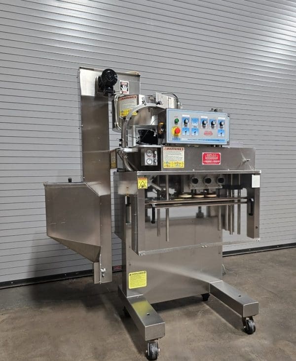 Kaps All 6 Quill Inline Bottle Capper with Cap Elevator, Serial #7169