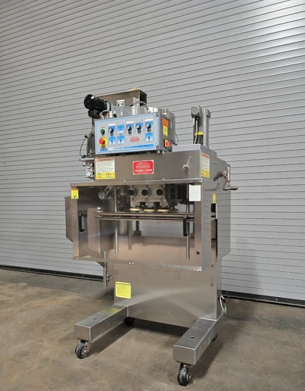 Kaps All 6 Quill Inline Bottle Capper with Cap Elevator, Serial #7169