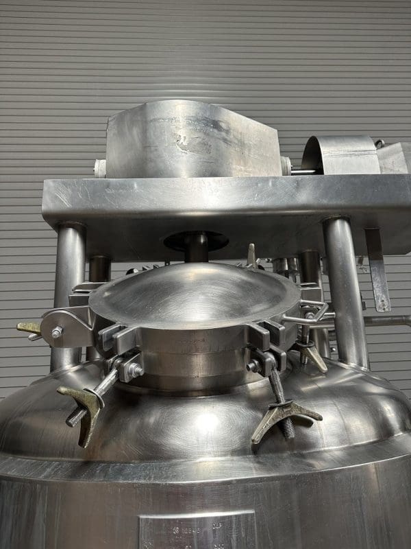 LEE 2014 LEE 400 Gallon Dual Motion 316L Stainless Jacketed Kettle, Process Mix TankGallon Dual Motion Stainless Jacketed Kettle, Mix Tank, Serial #82182-1