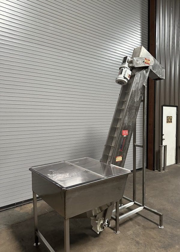 Laughlin Stainless Cap Elevator Feeder, Serial #2700-275