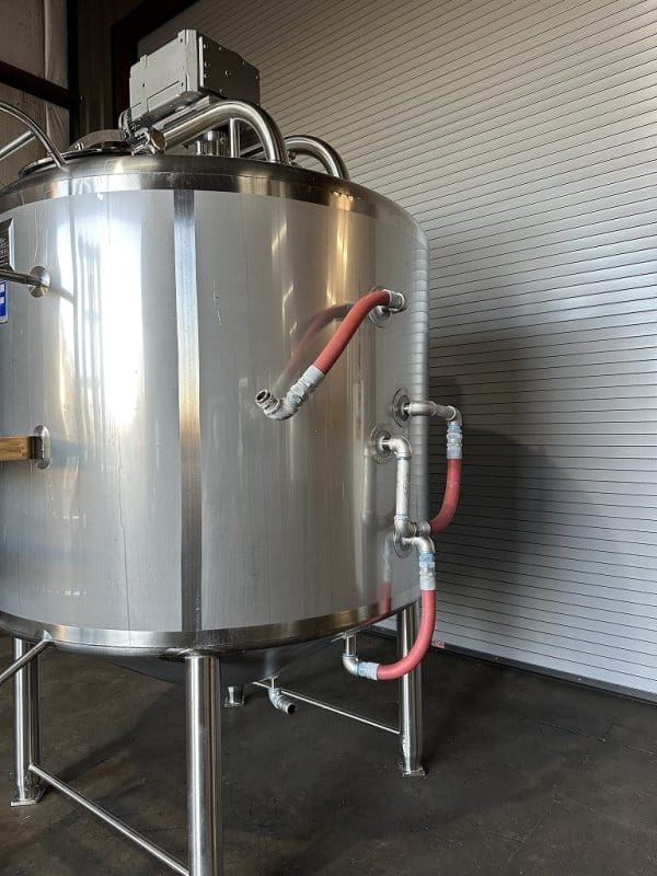 2015 FELDMEIER 1,000 GALLON 316L STAINLESS JACKETED PROCESSOR MIX TANK KETTLE