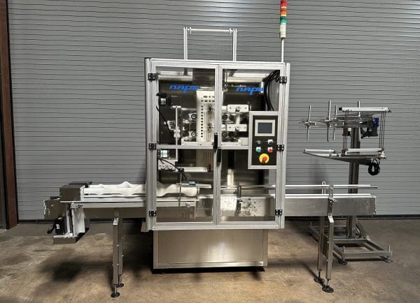 NAFM LX-300XLT Bottle Sleeve Labeler, Serial #22N102102200301