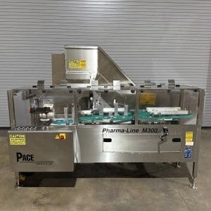 Pace M300 Pharma Line Bottle Unscrambler with Air Rinse, Serial #2306