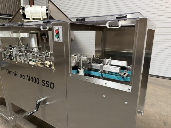 Pace M400 Bottle Unscrambler With 75 Cu. FT. SS Elevator Hopper Serial #2762