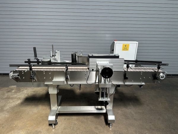 Pack Leader PL501 Inline Wrap Bottle Labeler, Serial #00116PL50100010304