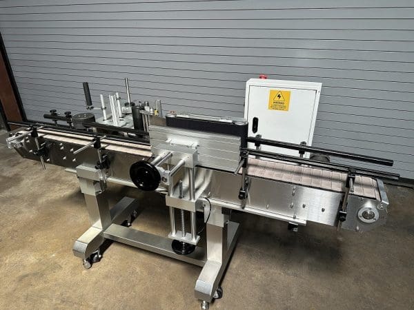 Pack Leader PL501 Inline Wrap Bottle Labeler, Serial #00116PL50100010304