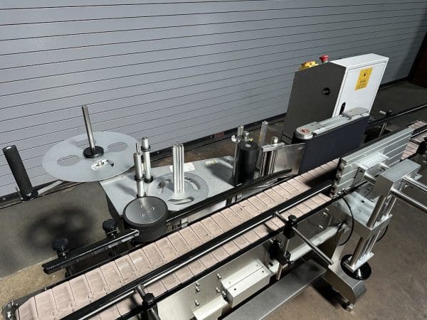 Pack Leader PL501 Inline Wrap Bottle Labeler, Serial #00116PL50100010304
