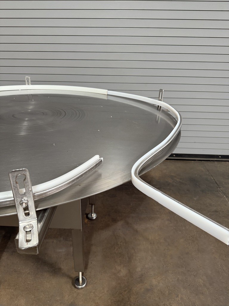 Accutek 60in Stainless Rotary Accumulator Table, Serial #A-17L07-1804