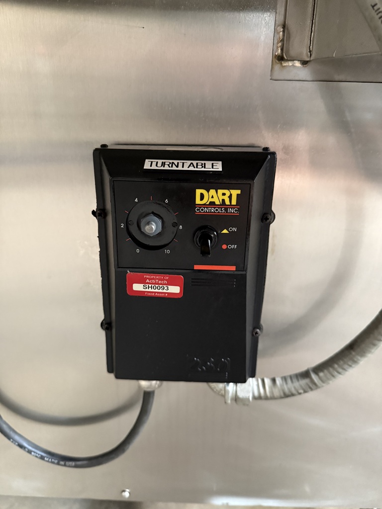 GARVEY 60in Stainless Rotary Accumulator Table, Serial #10992