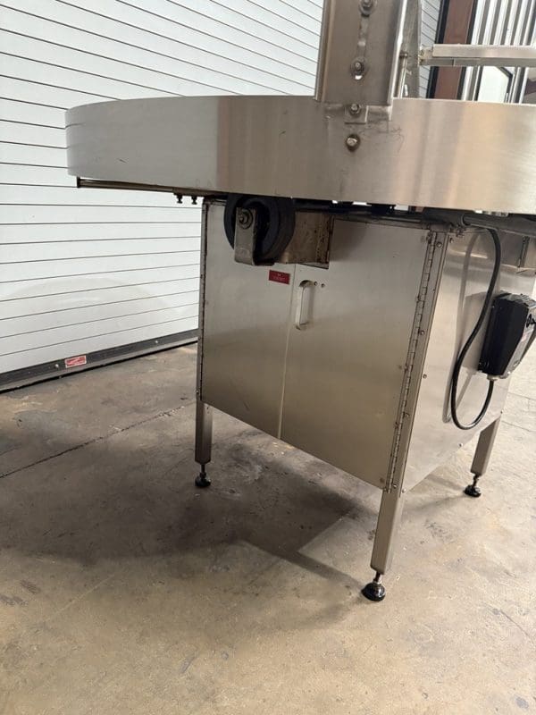 GARVEY 60in Stainless Rotary Accumulator Table, Serial #10992