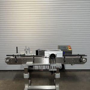Pack Leader PL501 Inline Wrap Around Bottle Labeler, Serial #00183PL50100010809